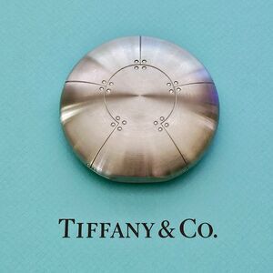 RARE Tiffany & Co. Streamerica Perisphere Trinket/ Pill Box, Paperweight 145 gr